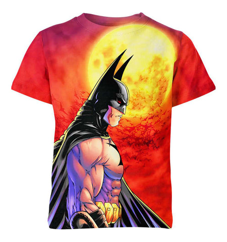 Batman No Suit Red Sun Shirt