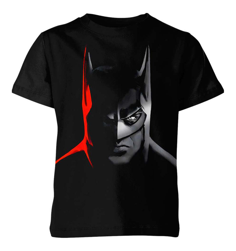 Batman Prime Face Red and Black Shirt