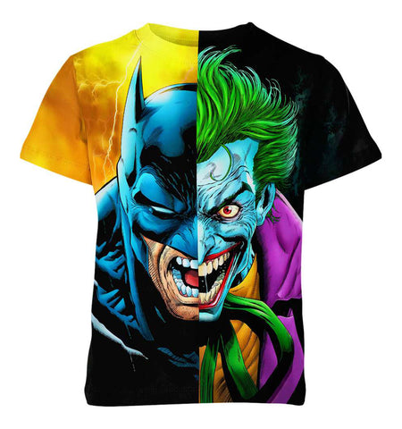 Batman Vs Joker Face Shirt