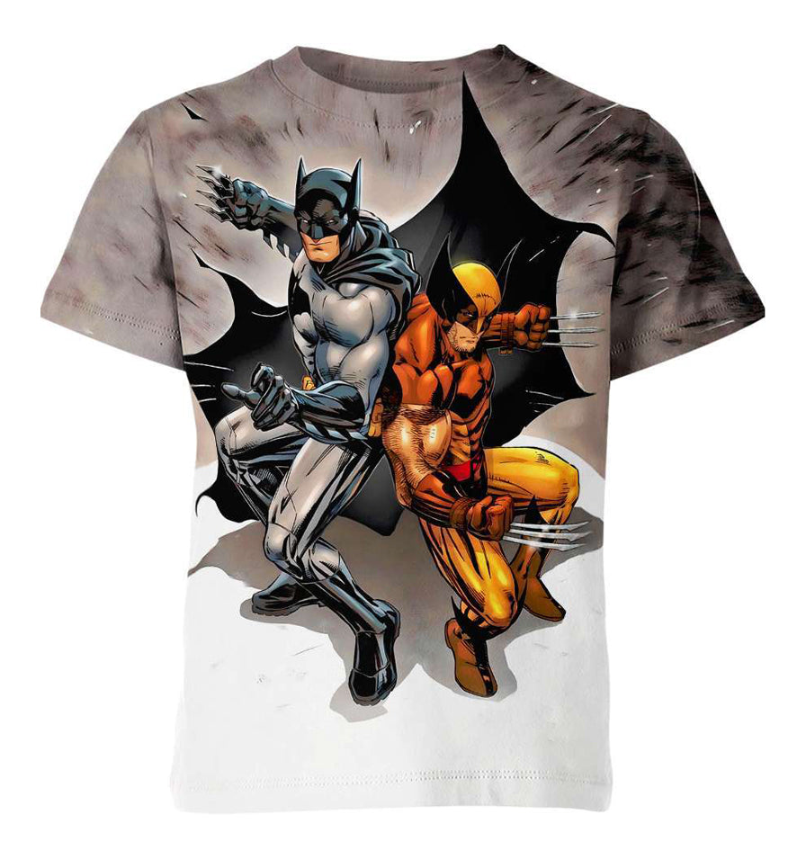 Batman X Wolverine Shirt