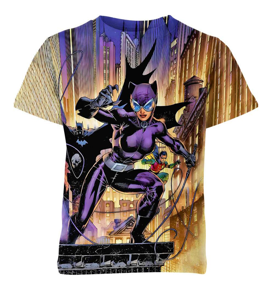 Batman and Catwoman Robin Shirt