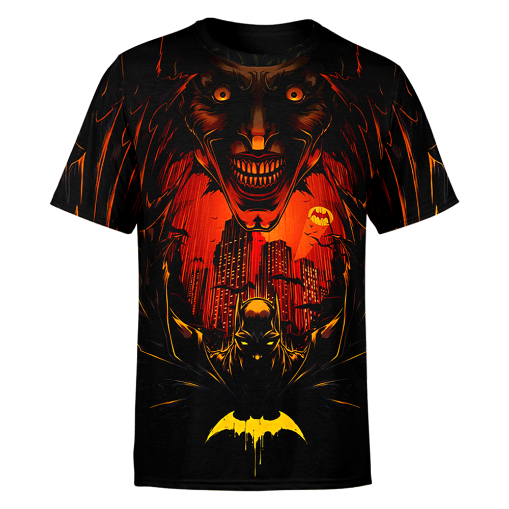 Batman and Joker Gotham City Shirt