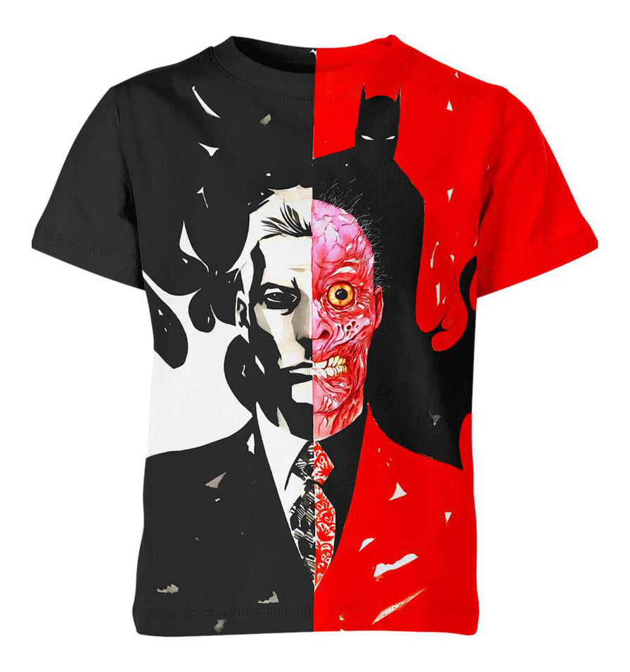 Batman and Two Face Shirt