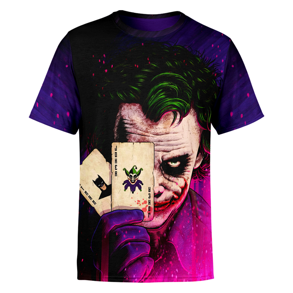 Joker Playing Card Serious Shirt