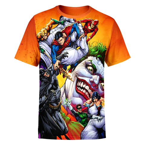 Joker Vs Justice League Shirt