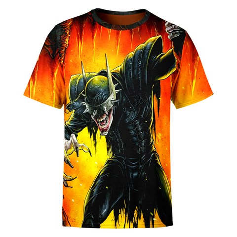 Joker Who Laughs Black Shirt