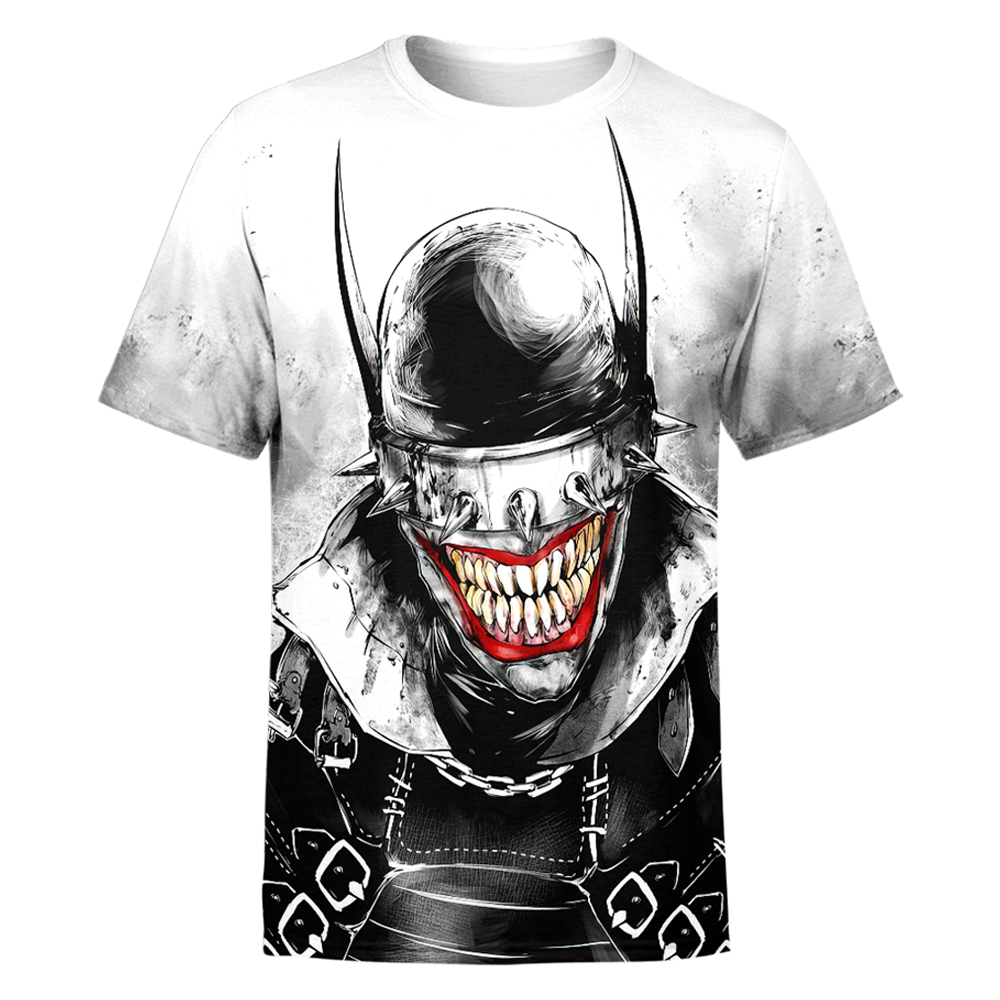 Joker Who Laughs Evil Face Shirt